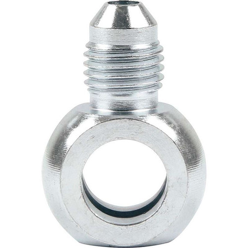 Allstar ALL50063 Banjo Fittings, -4 AN Male to 7/16, Straight, Stainless Steel, Pair