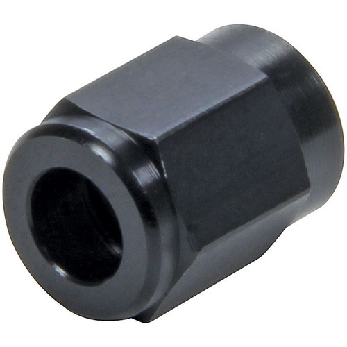 Allstar ALL50320-20 Tube Nuts, -3 AN, 3/16 in. Line, Aluminum, Black, Pack of 20