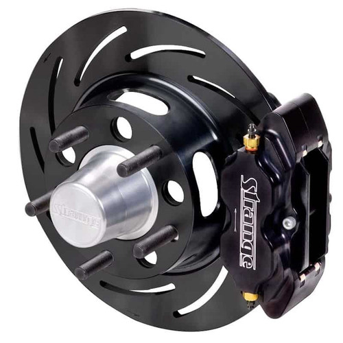 Strange B4142WC 1981-1993 Ford Mustang Pro Race Steel Front Brake Kit