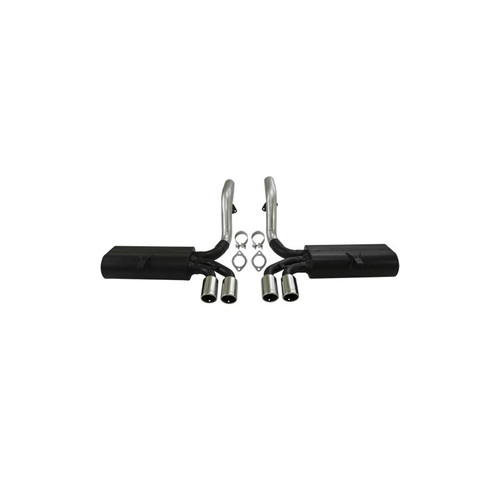 Flowmaster 817517 1997-2004 Corvette, Force II Rear Axle Back Exhaust System, Dual, 2 1/2 in.