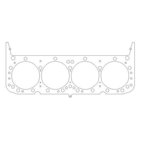 Cometic C5273-040 SBC MLS Head Gasket, 4.200 in. Bore, 0.040 in. Thickness, Each