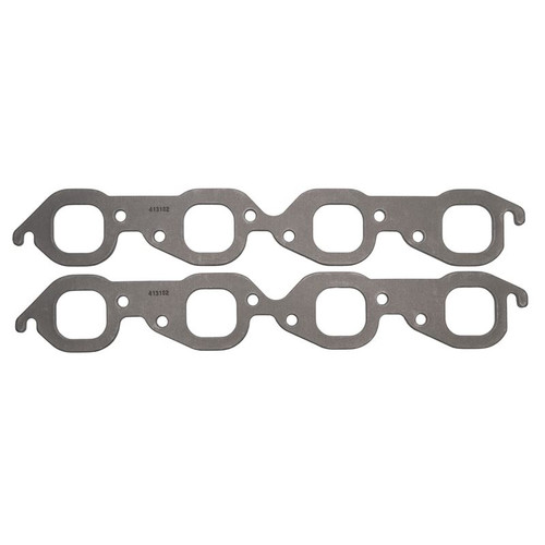 SCE Gaskets 413182 BBC Graph-Form Header Gaskets, 1.800 x 1.875 in. Port, Pair