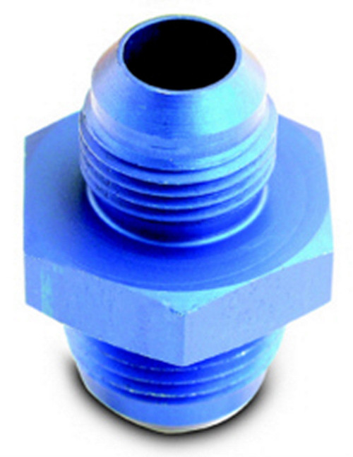 A-1 Products A1P91912 Fitting, Adapter, Straight, 8 AN Male to 6 AN Male, Aluminum, Blue Anodized, Each