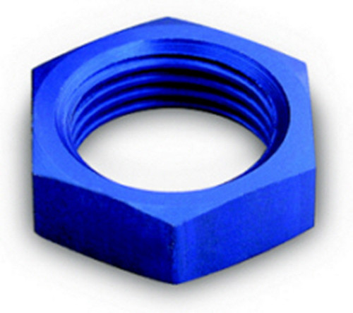 A-1 Products A1P92403 Bulkhead Fitting Nut, 3 AN, Aluminum, Blue Anodized, Pair