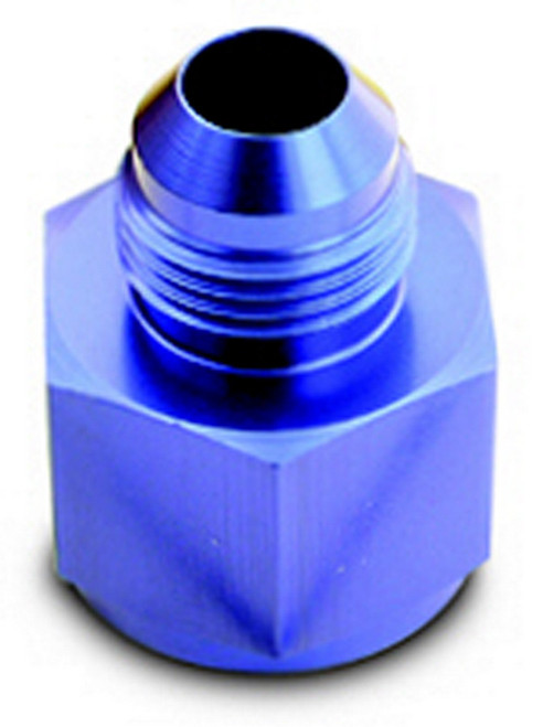 A-1 Products A1P9500403 Fitting, Adapter, Straight, 4 AN Female to 3 AN Male, Aluminum, Blue Anodized, Each