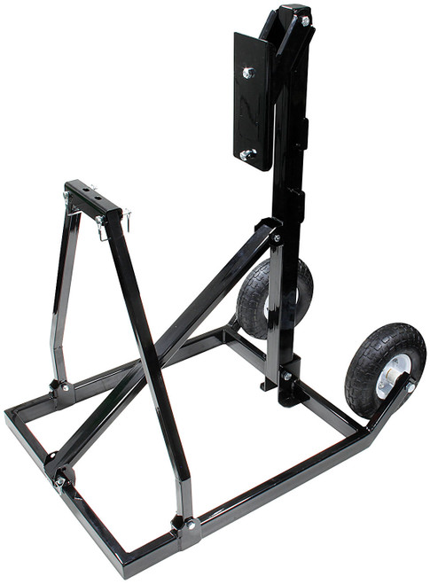 Allstar Performance ALL10577 Tire Prep Stand Cart, Steel, Black Paint, Allstar High Torque Electric Tire Prep Stand, Each