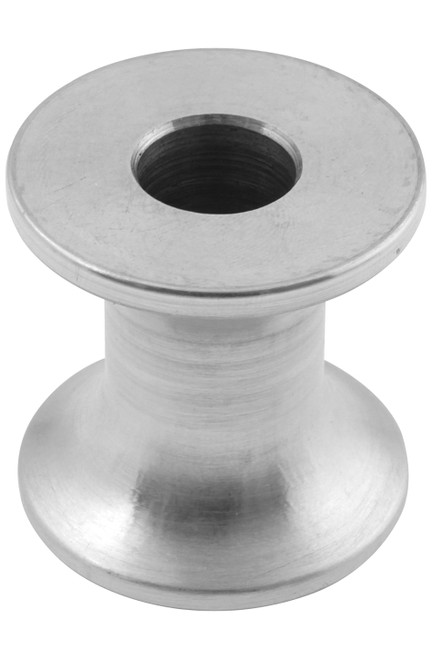 Allstar Performance ALL18623-10 Motor Mount Spacer, 1-1/2 in Tall, 1/2 in ID, 1-1/2 in OD, Aluminum, Natural, Set of 10