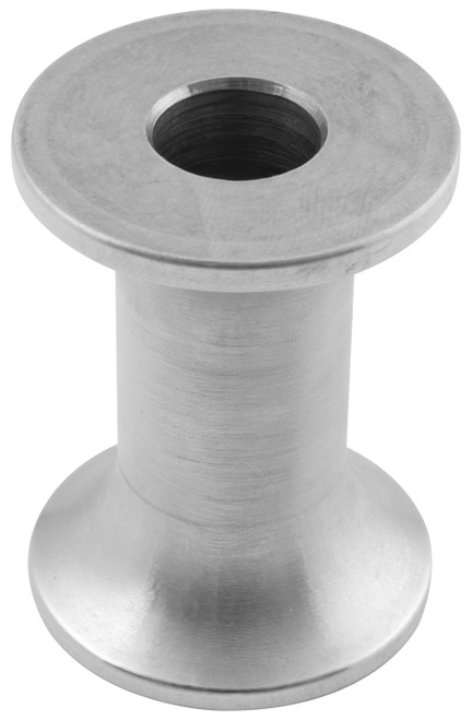Allstar Performance ALL18624-10 Motor Mount Spacer, 2 in Tall, 1/2 in ID, 1-1/2 in OD, Aluminum, Natural, Set of 10