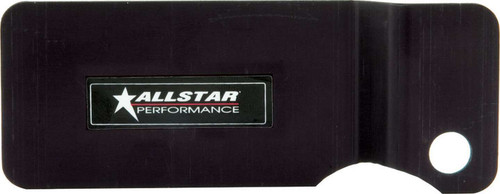 Allstar Performance ALL50250 Brake Line Deflector, Driver Side, Aluminum, Black Anodized, Each