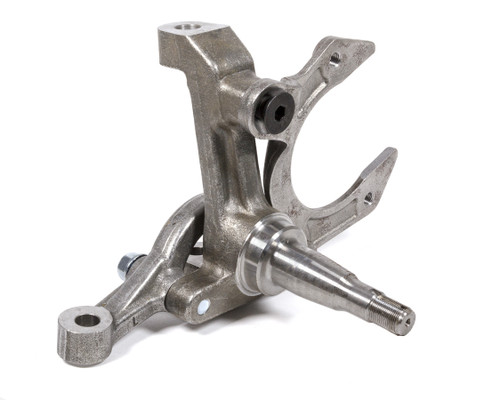 Allstar Performance ALL55970 Spindle, Stock Pin Height, 8 Degree, Driver Side, IMCA Approved, Steering Arm / Caliper Bracket Included, Forged Steel, Natural, Ford Mustang II, Each