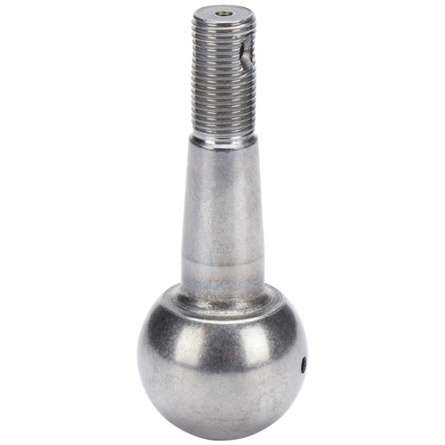 Allstar Performance ALL56840 Ball Joint Stud, 1.500 in/ft Taper, 2.500 in Long, 1.500 in Ball, 9/16-18 in Thread, Steel, Natural, Each