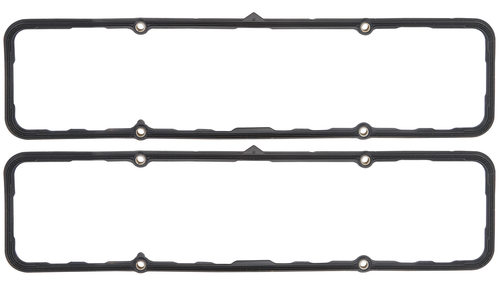 Allstar Performance ALL87217 Valve Cover Gasket, 0.188 in Thick, Steel Core Silicone Rubber, Small Block Chevy, Pair