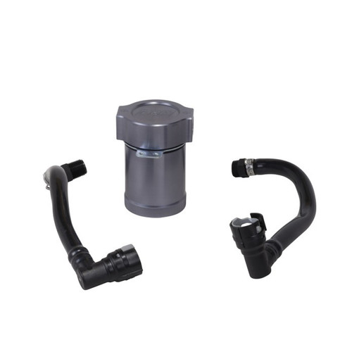 Bbk Performance 18960 Air-Oil Separator, Aluminum, Natural, Ford Coyote / Voodoo, GT / GT500, Ford Mustang 2011-17, Kit