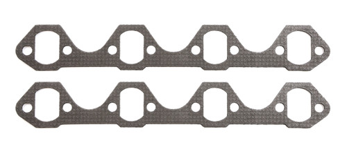 Cometic Gaskets C15572HT Exhaust Manifold / Header Gasket, 1.751 x 1.231 in Oval Port, Steel Core Laminate, Small Block Ford, Pair
