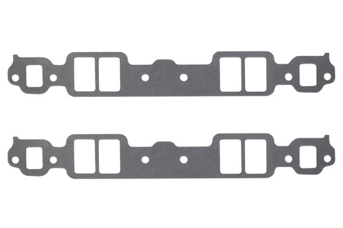 Cometic Gaskets C15580-060 Intake Manifold Gasket, 0.060 in Thick, 1.280 x 2.090 in Rectangular Port, Fiber, Small Block Chevy, Each