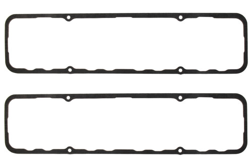 Cometic Gaskets C15608 Valve Cover Gasket, 0.094 in Thick, Steel Core Fiber, 18 / 23 Degree Heads, Small Block Chevy, Pair