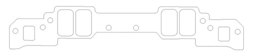 Cometic Gaskets C5541-060 Intake Manifold Gasket, 0.060 in Thick, 2.200 x 1.300 in Rectangular Port, Composite, 18 Degree Heads, Small Block Chevy, Pair