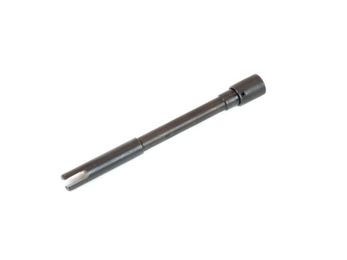 Canton 21-210 Oil Pump Drive Shaft, Stock Length, Pinned Sleeve, Steel, Big Block Pump, Small Block Chevy, Each