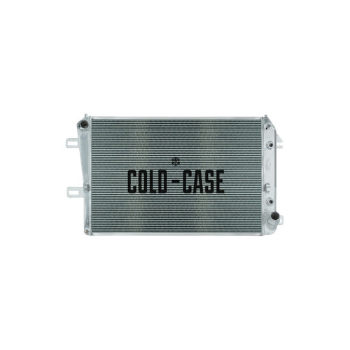 Cold Case Radiators GMT575A Radiator, 45 in W x 25 in H x 3 in D, Driver Side Inlet, Passenger Side Outlet, Aluminum, Polished, GM Fullsize Truck 2006-10, Each