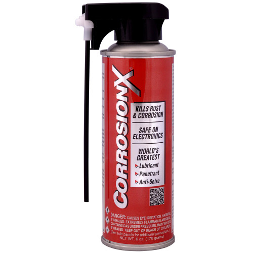 Corrosion Technologies CNX90101 Rust Penetrant, CorrosionX, Lubricant / Penetrant, 6 oz Aerosol, Each