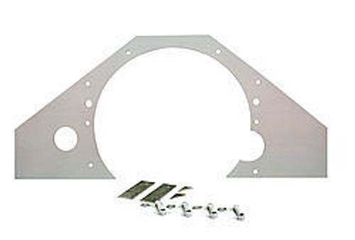 Competition Engineering C4031 Motor Plate, Mid, 29-1/4 x 13-1/2 x 3/32 in, Frame Mounts, Flywheel Shims, Steel, Chevy V6 / V8, Kit