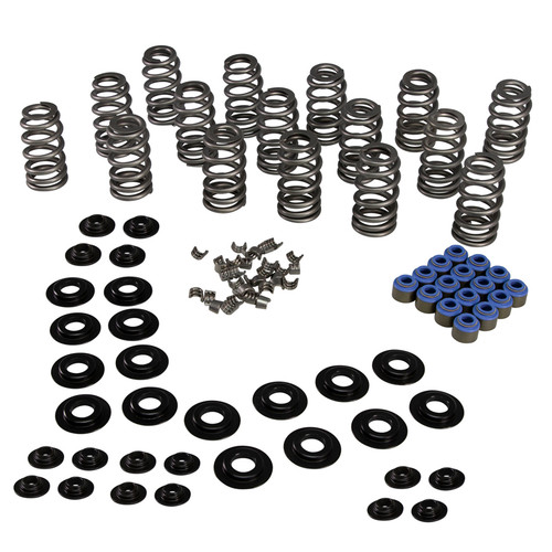 Comp Cams 26918CA-KIT Valve Spring Kit, Beehive Spring, 372 lb/in Rate, 1.100 in Coil Bind, 1.310 in OD, Chromoly Retainer, Viton Seal, Steel Seat, Mopar Gen III Hemi, Kit