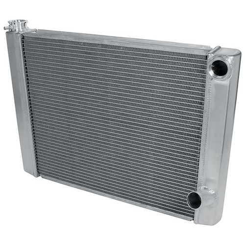 Allstar Performance ALL30035 Aluminum Radiator, Dual Pass, Size 19 in. x 26 in.