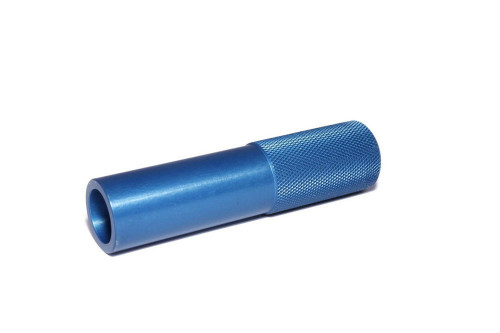 Comp Cams 5334 Valve Seal Installation Tool, Knurled Grip, Aluminum, Blue Anodized, 0.500 in / 0.530 in Seals, Each