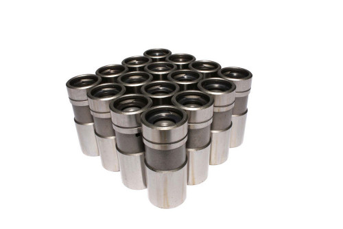 Comp Cams 862-16 Lifter, Pro Magnum, Hydraulic Flat Tappet, 0.875 in OD, Big / Ford Cleveland / Modified / Small Block, Set of 16