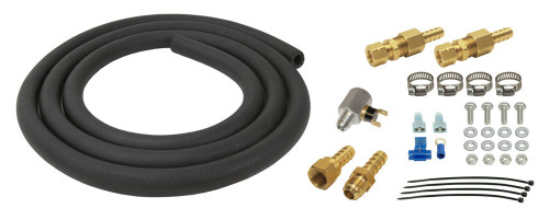 Derale 13022 Fluid Cooler Installation Kit, Fittings / Hardware / Hose, Kit