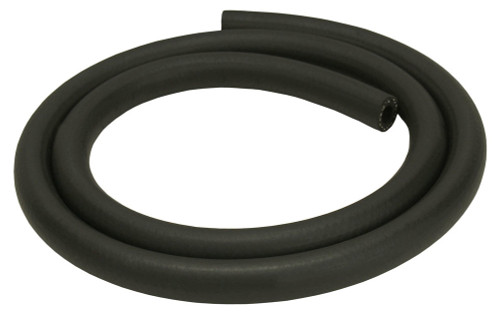 Derale 15701 Hose, Oil, Hi-Temp, 1/2 in ID, Rubber, Black, 5 ft, Each