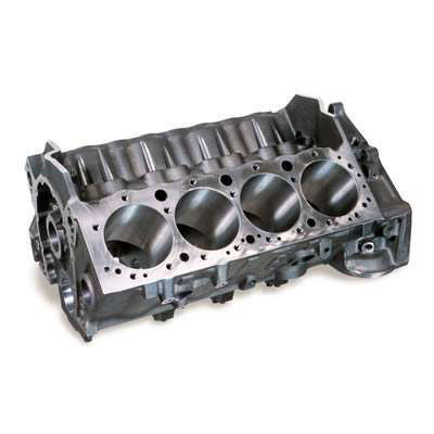 Dart 31181211 Engine, Little M, Bare Block, 4.125 in Bore, 9.025 Deck, 350 Main, 4-Bolt Main, 2-Piece Seal, Iron, Small Block Chevy, Each