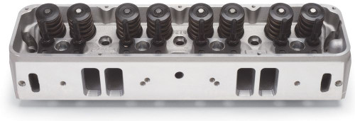Edelbrock 60139 Cylinder Head, Performer, Assembled, 2.020 / 1.600 in Valve, 185 cc Intake, 54 cc Chamber, 1.550 in Springs, Aluminum, AMC V8, Each