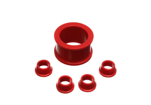 Energy Suspension 16.10102R Steering Rack Bushing, Hyper-Flex, Polyurethane, Red, Acura / Honda 1992-2001, Kit