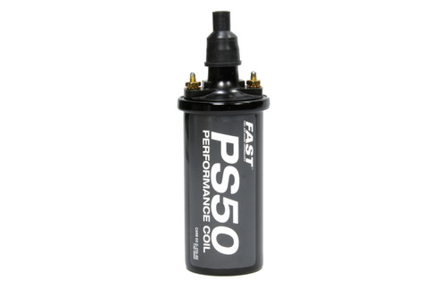 Fast Electronics 730-0050 Ignition Coil, PS50, Canister, Oil Filled, 0.400 ohm, Female Socket, Black, Each