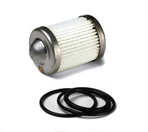 Holley 162-556 Fuel Filter Element, 10 Micron, Paper Element, O-Ring, Holley Billet Fuel Filters, Each