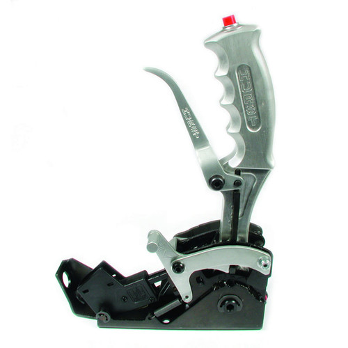 Hurst 3162014 Shifter, Quarter Stick Pistol Grip, Automatic, Floor Mount, Reverse Pattern, 5 ft Cable, Hardware Included, Torqueflite 727 / Torqueflite 904 / C4 / C6, Kit