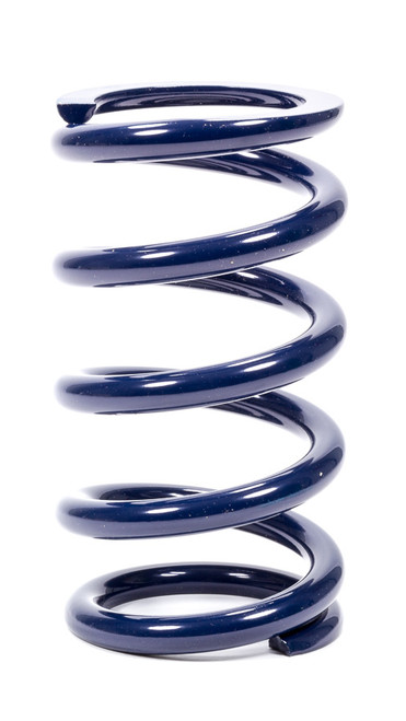 Hyperco 186A0500 Coil Spring, Coil-Over, 2.250 in ID, 6.000 in Length, 500 lb/in Spring Rate, Steel, Blue Powder Coat, Each