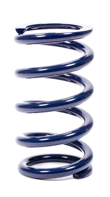 Hyperco 186A0550 Coil Spring, Coil-Over, 2.250 in ID, 6.000 in Length, 550 lb/in Spring Rate, Steel, Blue Powder Coat, Each