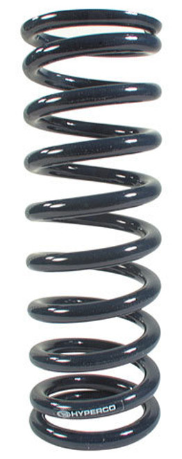 Hyperco 18SN-225 Coil Spring, Conventional, 5.0 in OD, 11.000 in Length, 225 lb/in Spring Rate, Rear, Steel, Blue Powder Coat, Each