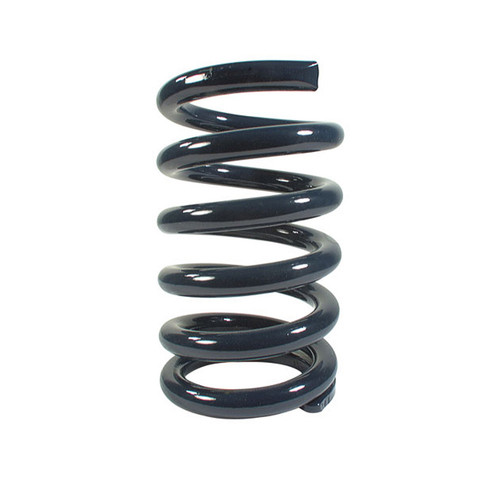 Hyperco 18Y0350-10.5 Coil Spring, Conventional, 5.0 in OD, 10.500 in Length, 350 lb/in Spring Rate, Front, Steel, Blue Powder Coat, Each