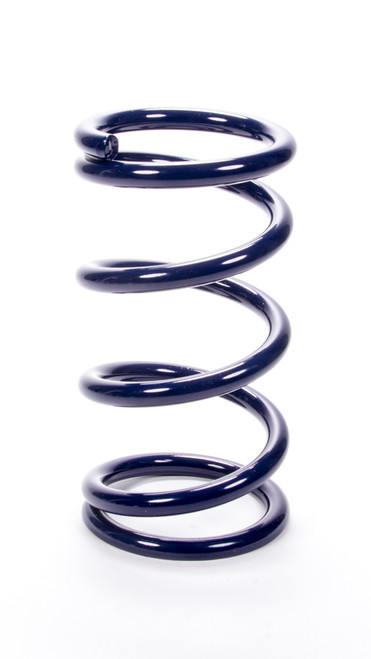 Hyperco 18Y0625 Coil Spring, Conventional, 5.0 in OD, 9.500 in Length, 625 lb/in Spring Rate, Front, Steel, Blue Powder Coat, Each