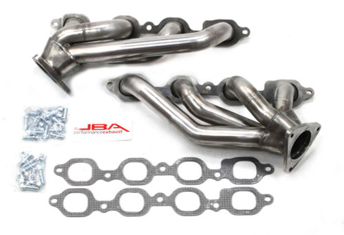 Jba Performance Exhaust 1850S-4 Headers, Cat4ward, 1-5/8 in Primary, 2-1/2 in Collector, Stainless, Natural, GM LS-Series, GM Fullsize SUV / Truck 2014-17, Pair