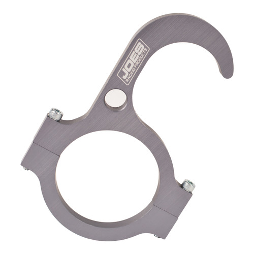 Joes Racing Products 10704-B Steering Wheel Hook, Clamp-On, Aluminum, Black Anodized, 1-3/4 in OD Tube, Each