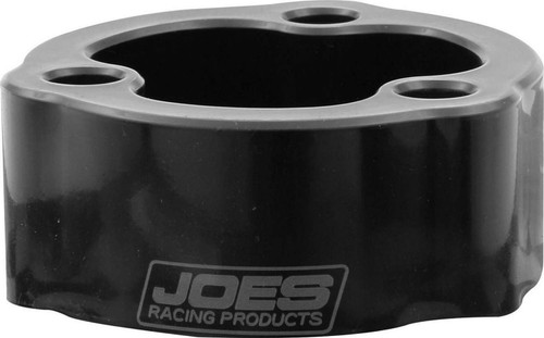 Joes Racing Products 13310 Steering Wheel Spacer, 1 in Thick, Aluminum, Black Anodized, Each