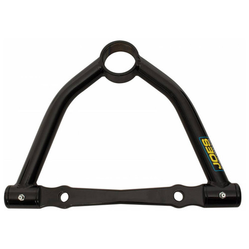 Joes Racing Products 15510 SLBA Control Arm, Tubular, Bearing Style, Tube Section Only, Upper, 8.500 in Long, 10 Degree, Screw-In Ball Joint, Steel, Black Powder Coat, Each