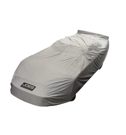 Joes Racing Products 27500 Car Cover, Lightweight, Zippered Access Panels, Nylon, Gray, Each