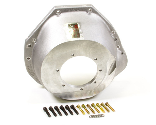 J-W Performance 92462-157 Bellhousing, Ultra-Bell, SFI 30.1, Aluminum, Natural, C4, 157 Tooth Flexplate, Small Block Ford, Each