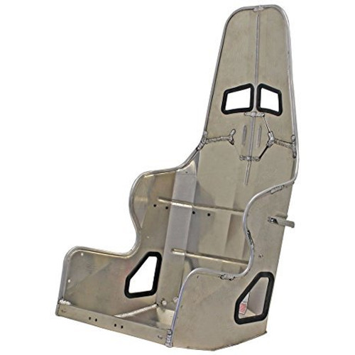 Kirkey 38160 Seat, 38 Series, 16 in Wide, 20 Degree Layback, Requires Snap Cover, Aluminum, Natural, Each