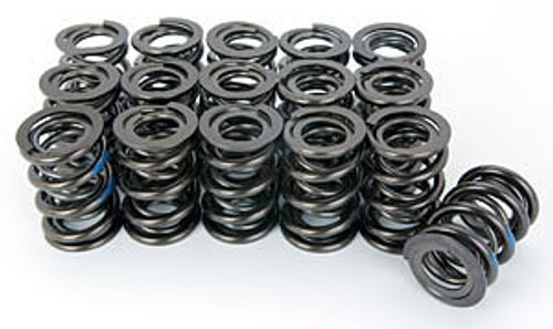 Manley 221443-16 Valve Spring, NexTek, Dual Spring, 535 lb/in Spring Rate, 1.170 in Coil Bind, 1.580 in OD, Set of 16